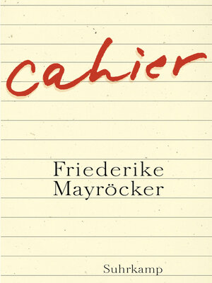 cover image of Cahier